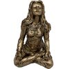 Mother Earth Statue Mini Gaia Fairy Decorative Buddha Statue Decorative Figurines Goddess Healing Chakra Meditation Home Decor