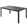 U-Style High-quality Steel Outdoor Table and Chair Set, Suitable for Patio, Balcony, Backyard.