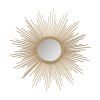 Sunburst Wall Decor Mirror 14.5"D