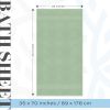 2 Pack Luxury Bath Sheet Towels Extra Large Highly Absorbent Bathroom Towel 35x70 Inch Mint Green