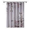 Floral Printed Cotton Shower Curtain