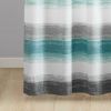 Stripe Print Shower Curtain