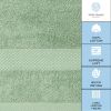 2 Pack Luxury Bath Sheet Towels Extra Large Highly Absorbent Bathroom Towel 35x70 Inch Mint Green