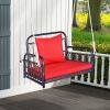 Patio Rattan Porch Swing Hammock Chair with Seat Cushion