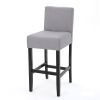 30-inch Fabric Barstool with Solid Wood Frame (Set of 2)