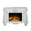 ACME Versailles FIREPLACE Bone White Finish AC01316