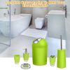 Bathroom Accessories Set 6 Pcs Bathroom Set Ensemble Complete Soap Dispenser Toothbrush Holder