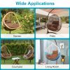 Egg Chair Cushion Hanging Basket Seat Cushion Thicken Soft Egg Swing Chair Pad Hanging Egg Chair Cushion with Headrest