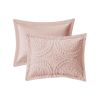 Embroidered Medallion Faux Fur Ultra Plush Comforter Mini Set